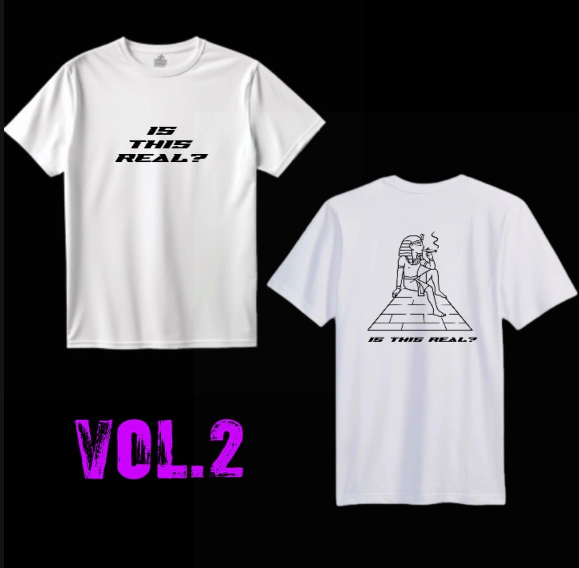 “IS THIS REAL?” - VOLUME 2 TSHIRTS